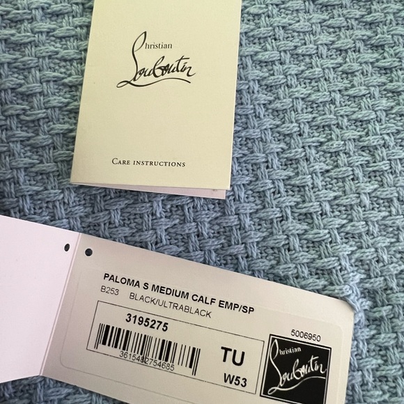 Paloma Medium Top Handle in Loubinthesky Leather - Picture 3 of 10